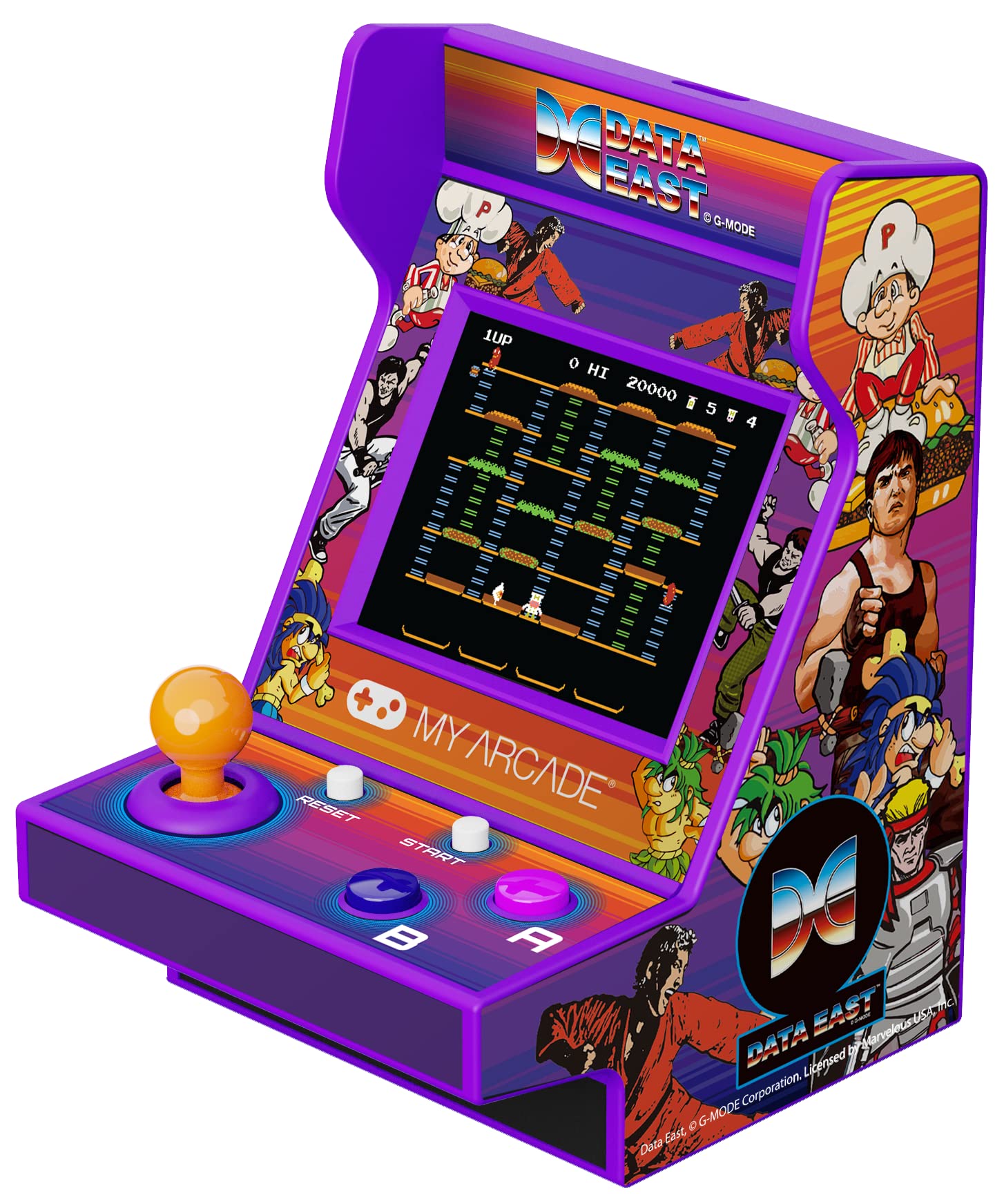 MY ARCADE Pico Player Data East arrive dans une mini cabine rétro, 108 jeux en 1 MY ARCADE Pico Player Data East arrive dans une mini cabine rétro, 108 jeux en 1